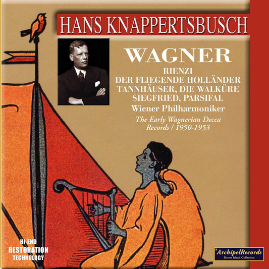 the album cover for Wagner / Knappertsbusch - Overturen: Rienzi-Hollander