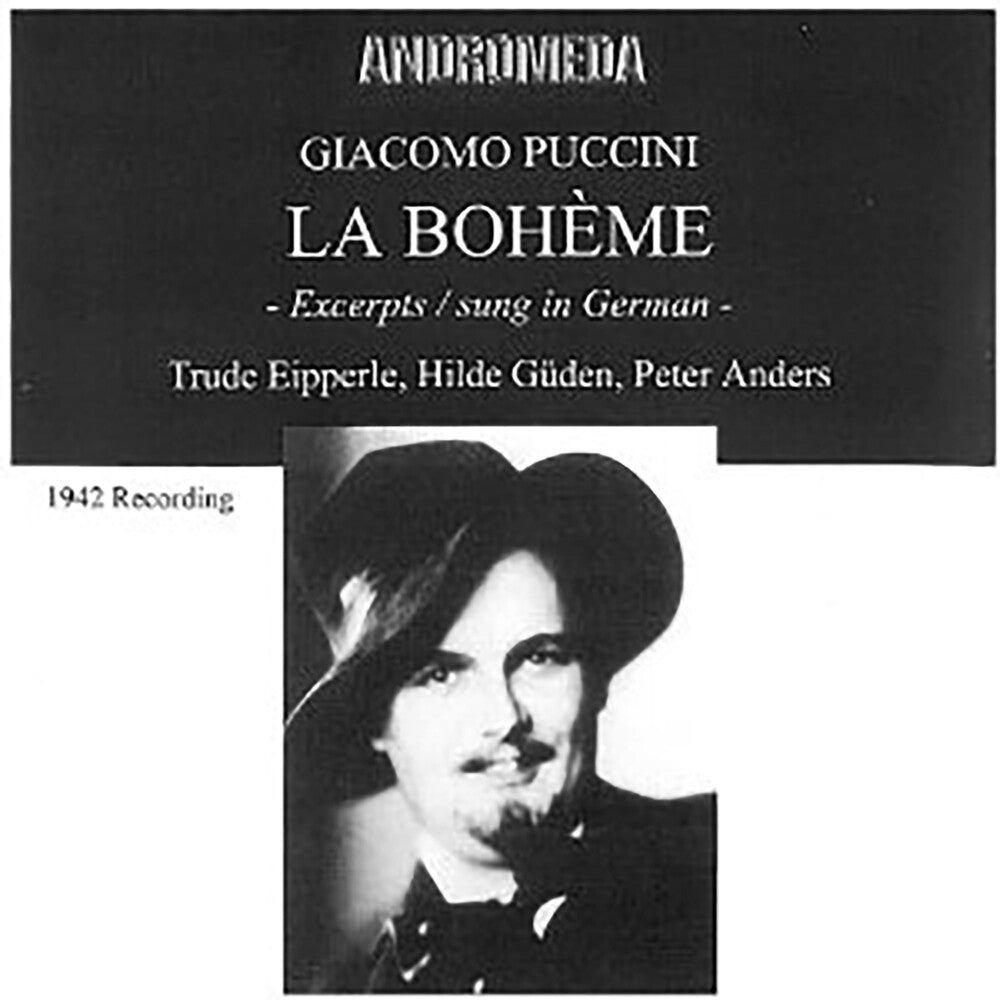 the album cover for Puccini / Anders / Eipperle / Guden - La Boheme-Hlts