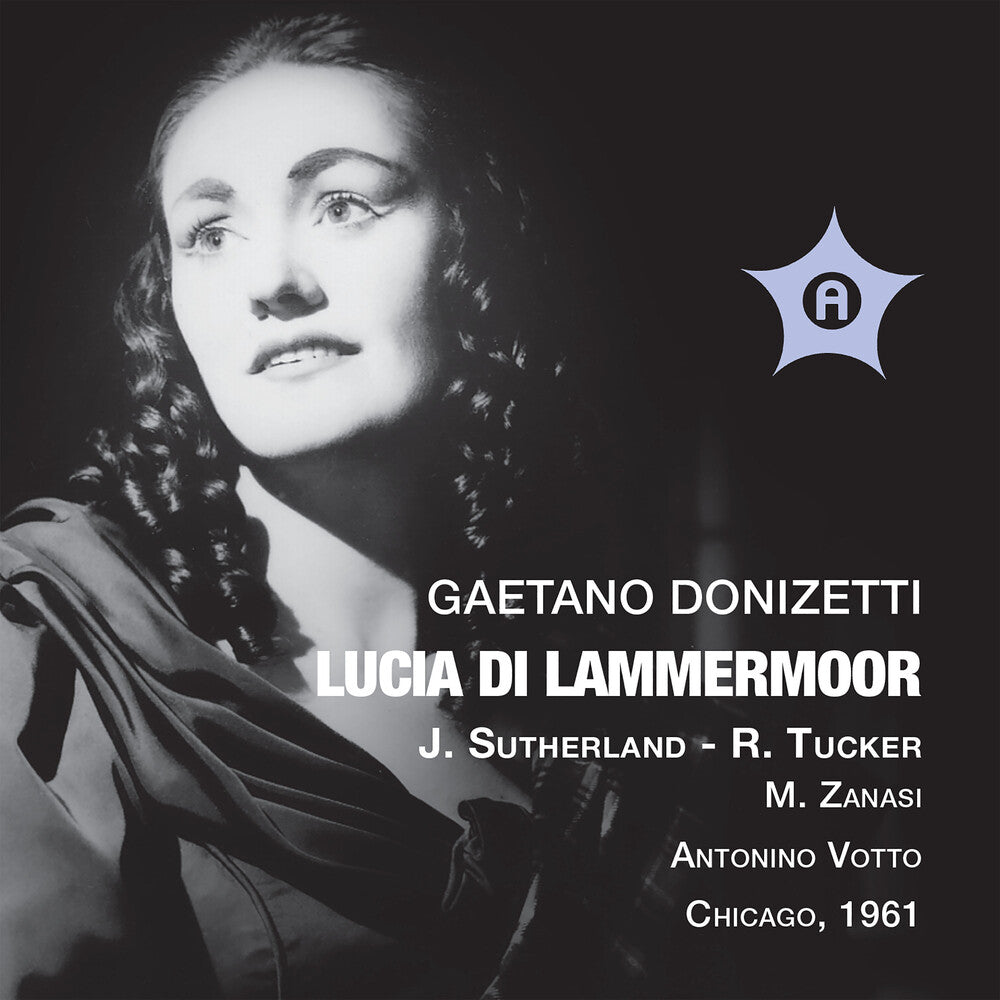 the album cover for Donizetti / Sutherland - Lucia Di Lammermoor