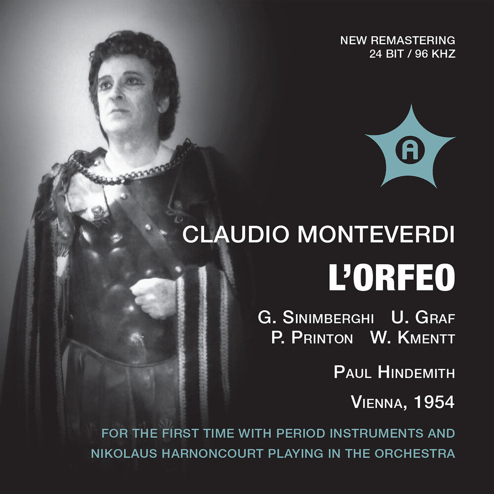 the album cover for Monteverdi / Hindemith - L Orfeo: Sinimberghi-Graf