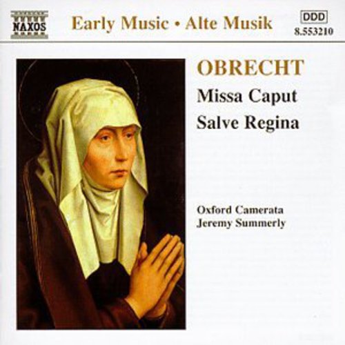 the album cover for Jeremy Summerly - Salve Regina / Missa Caput