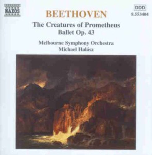 the album cover for Michael Halasz - Creatures of Prometheus