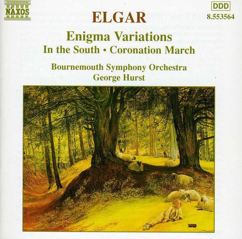 the album cover for ENGLISH MUSIC FOR STRINGS - Variations on Original Theme Enigma Op 36