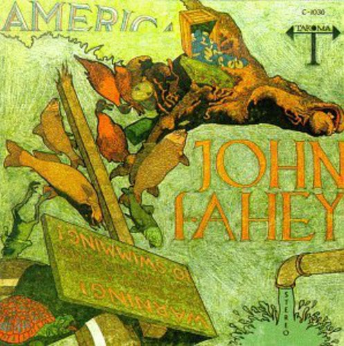 the album cover for John Fahey - America