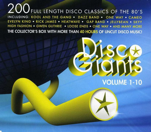 the album cover for Disco Giants - Vol. 1-10: Disco Giants [Import]