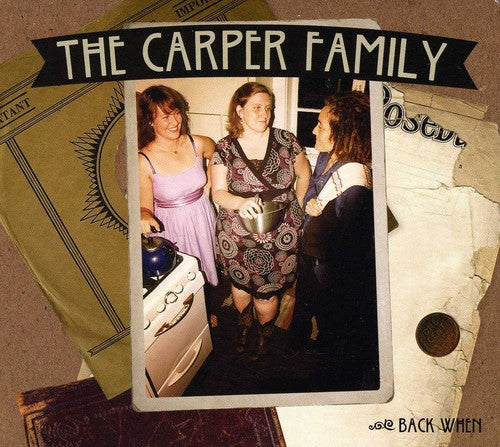 the album cover for Carper Family - Back When