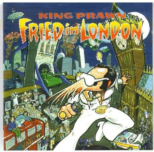 the album cover for King Prawn - Fried in London