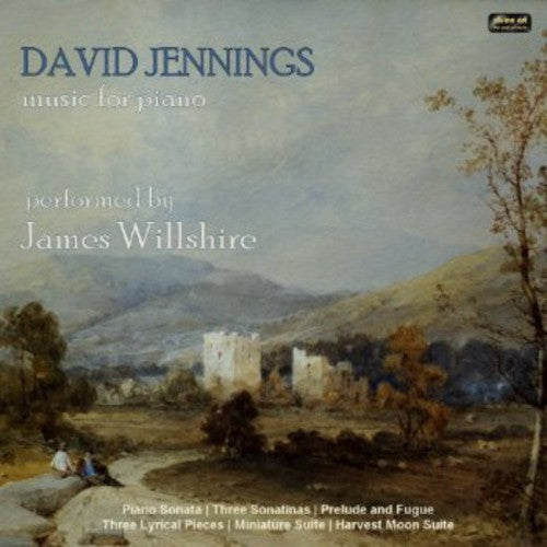 the album cover for James Willshire - Music for Piano