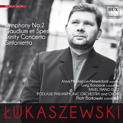 the album cover for Piotr Borkowski - Musica Sacra 1 - Symphony No 2