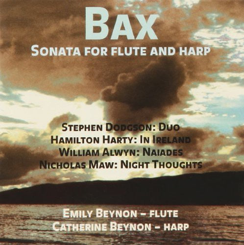 the album cover for Bax / Dodgson / Harty / Alwyn / Beynon / Beyton - Sonata for Flute & Harp