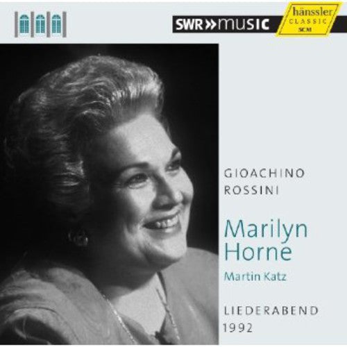 the album cover for MARILYN HORNE - Liederabend 1992