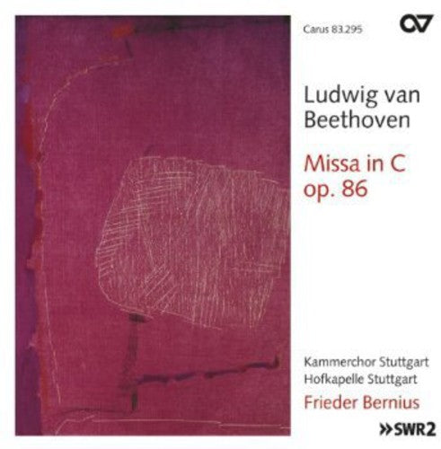 the album cover for N Burgmuller - Missa in C