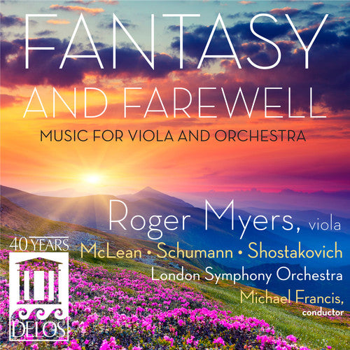the album cover for Roger Myers - Fantasy & Farewell