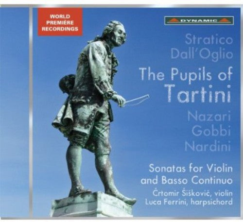 the album cover for Crtomir Siskovic - Pupils of Tartini