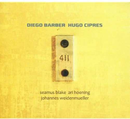 the album cover for Diego Barber - 411