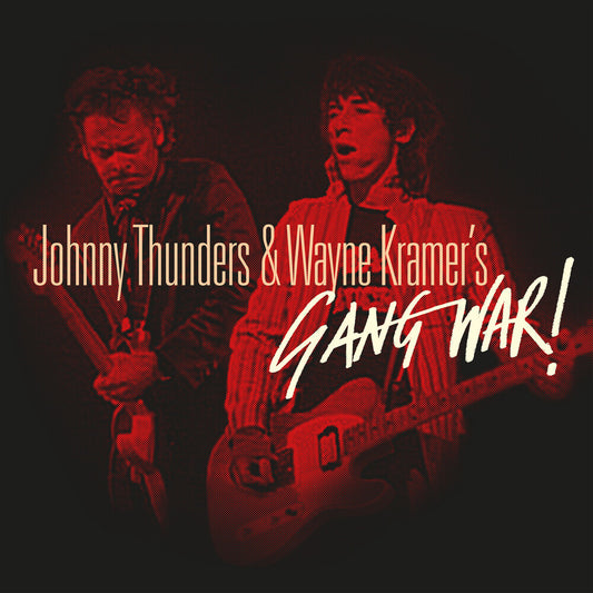 the album cover for THUNDERS/KRAMER - Gang War [Import]