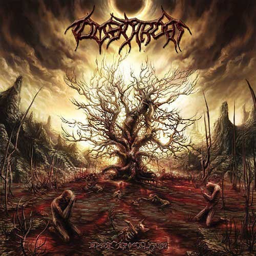 the album cover for Tombthroat - Eden Apocalypse