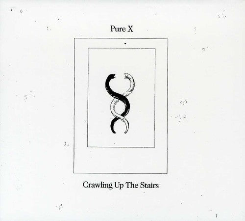 the album cover for Pure X - Crawling Up the Stairs