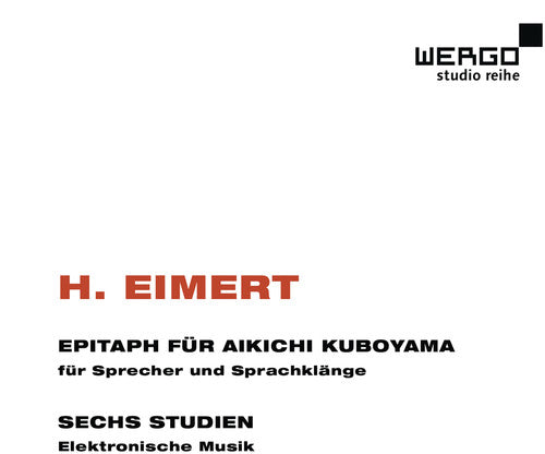 the album cover for Eimert / Knobelsdorff - Epitaph Fur Aikichi Kuboyama