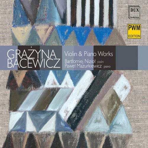 the album cover for Pawel Mazurkiwicz - Violin & Piano Works