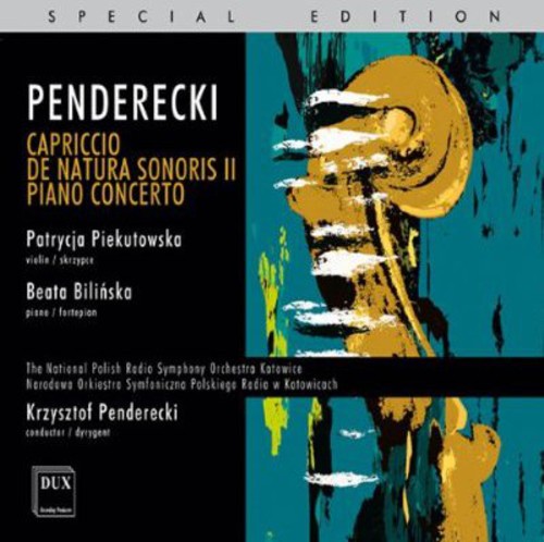 the album cover for Krzysztof Penderecki - Capriccio for Violin & Orchestra