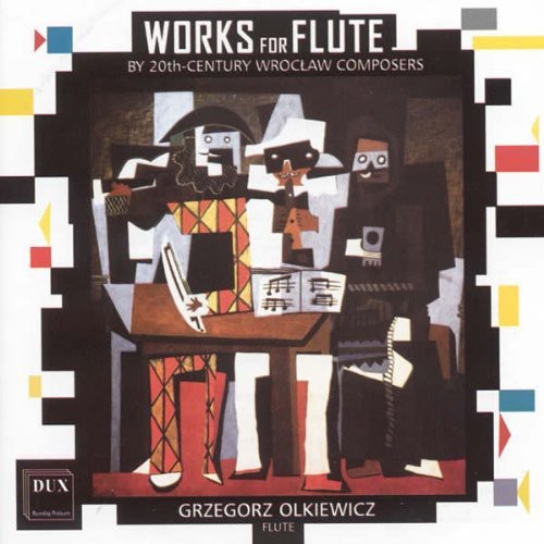 the album cover for Rogala / Wislocki / Gasieniec / Woronko - Works for Flute By 20th Century Wroclaw Composers