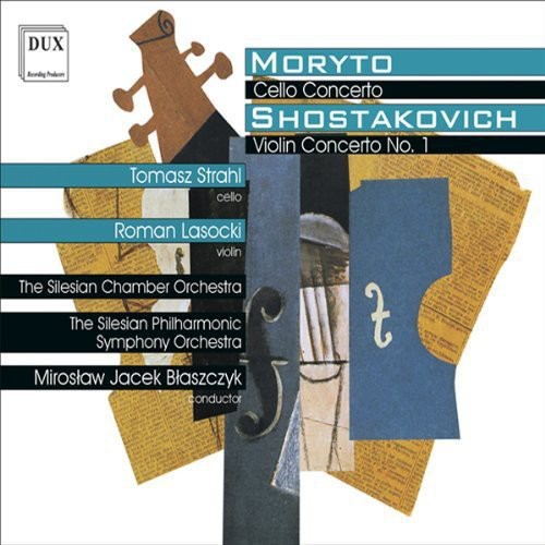 the album cover for Moryto / Shostakovich / Strahl / Lasocki - Cello Concerto