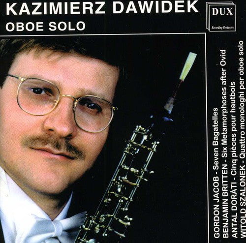 the album cover for Jacob / Britten / Szalonek / Dawidek / Oboe - Cyclic Form for Oboe Solo