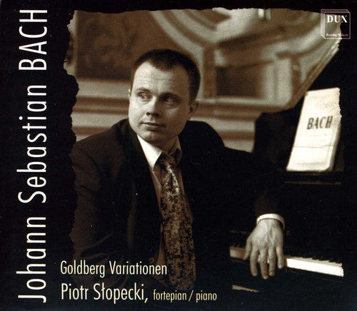the album cover for J Bach S / Slopecki - Goldberg Variationen