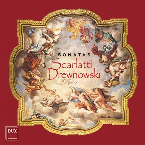 the album cover for Scarlatti / Drewnowski - Piano Sonatas
