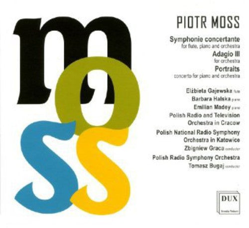the album cover for Moss / Gajewska / Polish Radio & Television Orch - Symphonie Concertante / Adagio III / Portraits