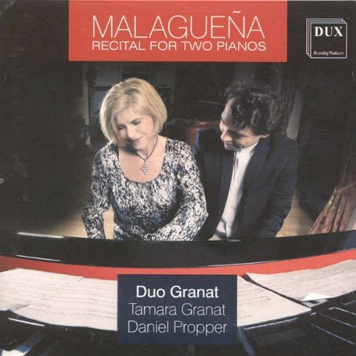 the album cover for Duo Granat - Recital for Two Pianos