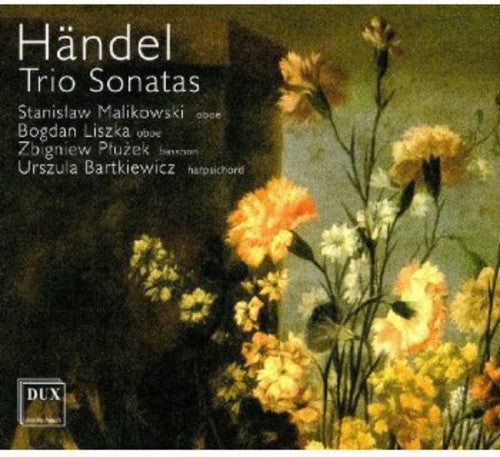 the album cover for Handel / Malikowski / Liska / Pluzek - Trio Sonatas