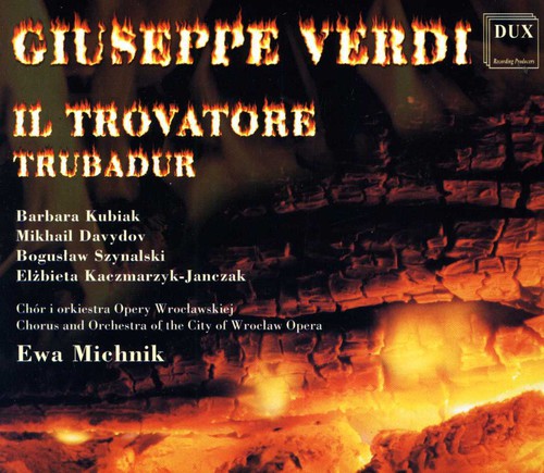 the album cover for Verdi / Kubiak / Davydov / Siwek / Michnik - Il Trovatore