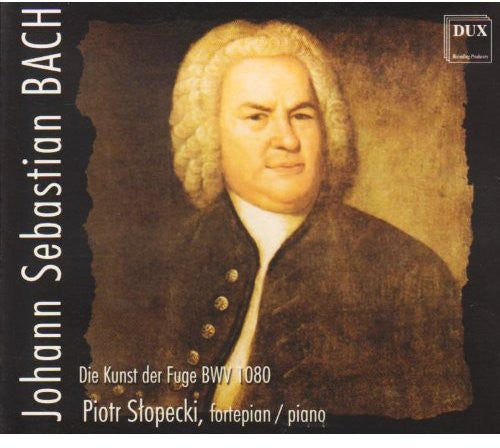 the album cover for J Bach S / Slopecki,Piotr - Die Kunst Der Fuge