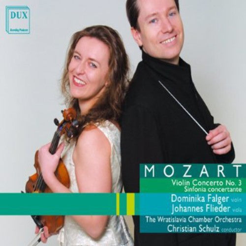 the album cover for Christian Schulz - Violin Concerto No 3 / Sinfonia Concertante