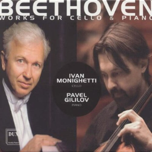 the album cover for Ivan Monighetti - Works for Cello & Piano