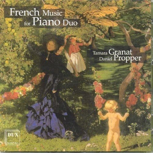 the album cover for E. GRIEG - French Music for Piano Duo