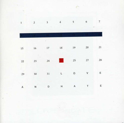 the album cover for Section 25 - Love and Hate