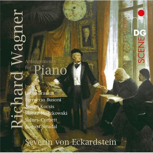 the album cover for Wagner / Von Severin Eckardstein - Piano Works