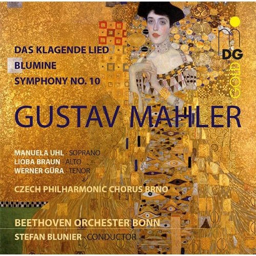 the album cover for Mahler / Beethoven Orchestra Bonn / Blumier - Das Klagende Lied / Blumine / Symphony No 10