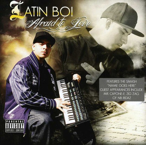 the album cover for Latin Boi - Afraid to Love