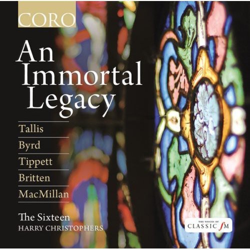 the album cover for Tallis / The Sixteen / Christophers - An Immortal Legacy