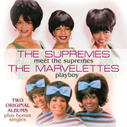the album cover for Supremes/The Marvelettes - Supremes/The Marvelettes [Import]