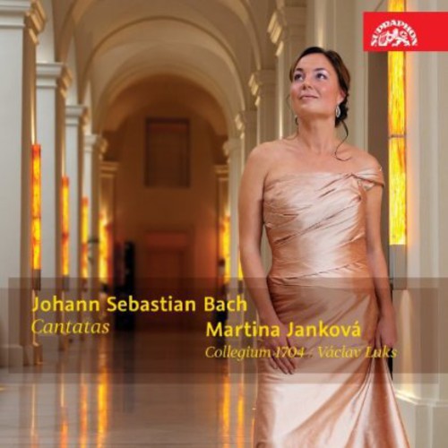 the album cover for J Bach S / Jankova / Collegium 1704 / Luks - Cantatas