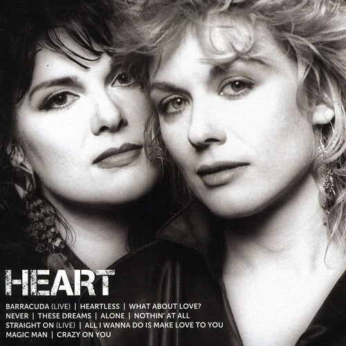 the album cover for Heart - Icon