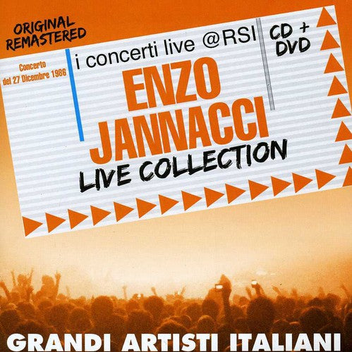 the album cover for Enzo Jannacci - Live Collection [Import]