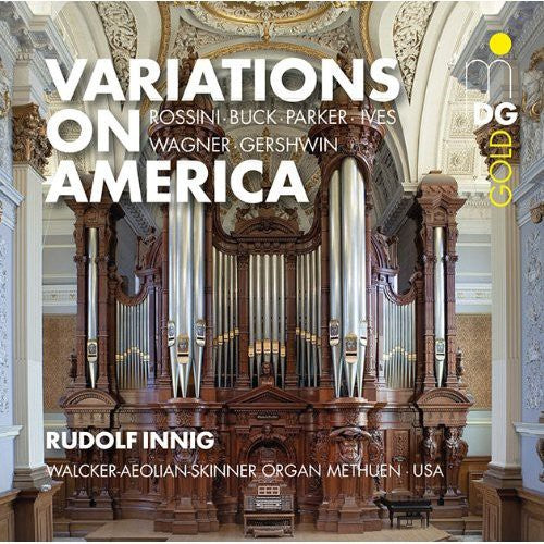 the album cover for Rudolf Innig - American Organ Music