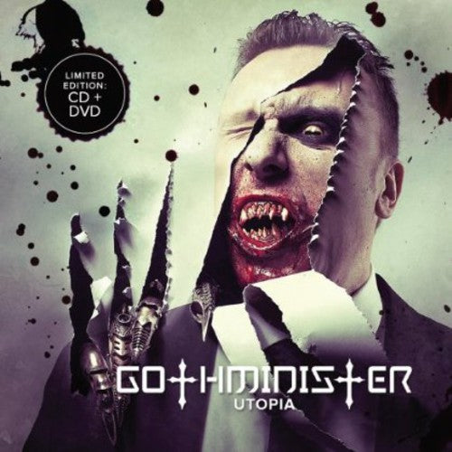 the album cover for Gothminister - Utopia