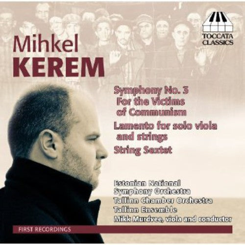 the album cover for Mikk Murdvee - Symphony No. 3 / Lamento / String Sextet